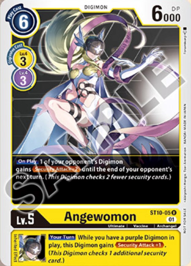 Angewomon [ST10-05] (Tamer Goods Set Angewomon & LadyDevimon) [Starter Deck: Parallel World Tactician Promos] | Shuffle n Cut Hobbies & Games