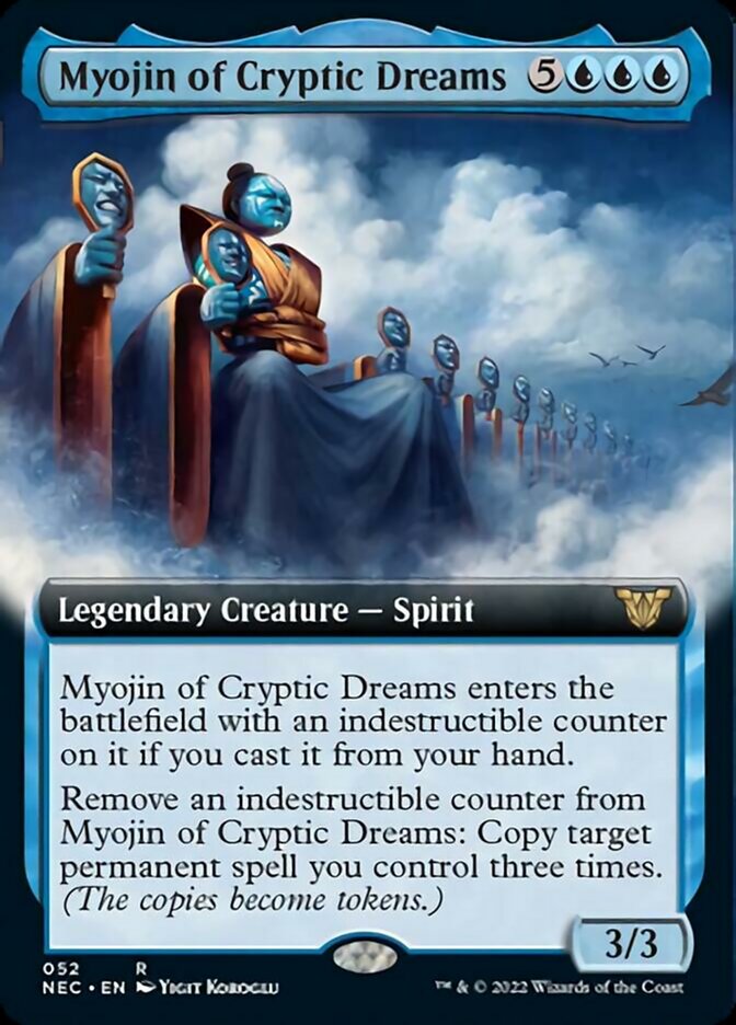 Myojin of Cryptic Dreams (Extended Art) [Kamigawa: Neon Dynasty Commander] | Shuffle n Cut Hobbies & Games