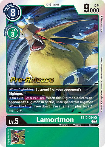 Lamortmon [BT10-054] [Xros Encounter Pre-Release Cards] | Shuffle n Cut Hobbies & Games