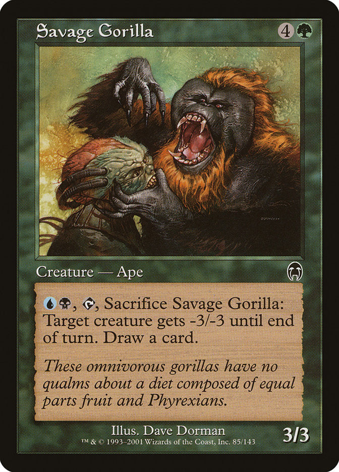 Savage Gorilla [Apocalypse] | Shuffle n Cut Hobbies & Games