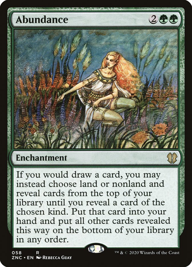 Abundance [Zendikar Rising Commander] | Shuffle n Cut Hobbies & Games