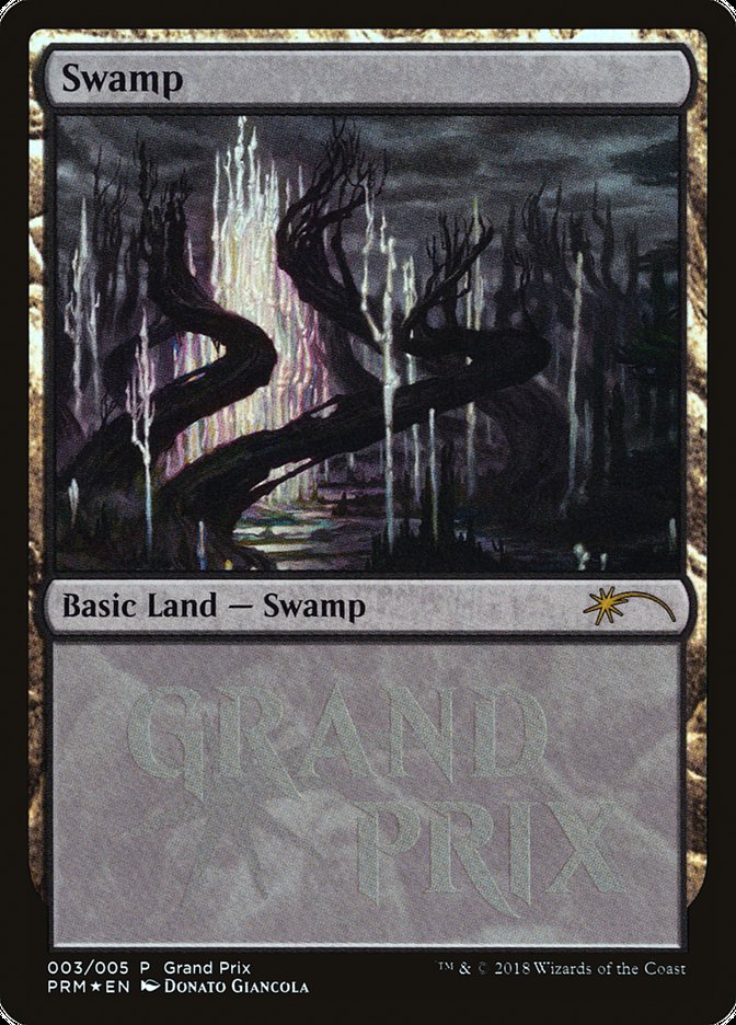 Swamp (2018c) [Grand Prix Promos] | Shuffle n Cut Hobbies & Games