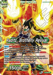 Raditz // Raditz, Brotherly Revival (P-338) [Saiyan Showdown Prerelease Promos] | Shuffle n Cut Hobbies & Games