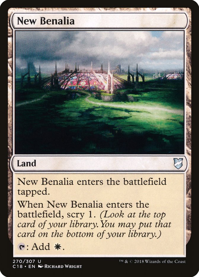 New Benalia [Commander 2018] | Shuffle n Cut Hobbies & Games