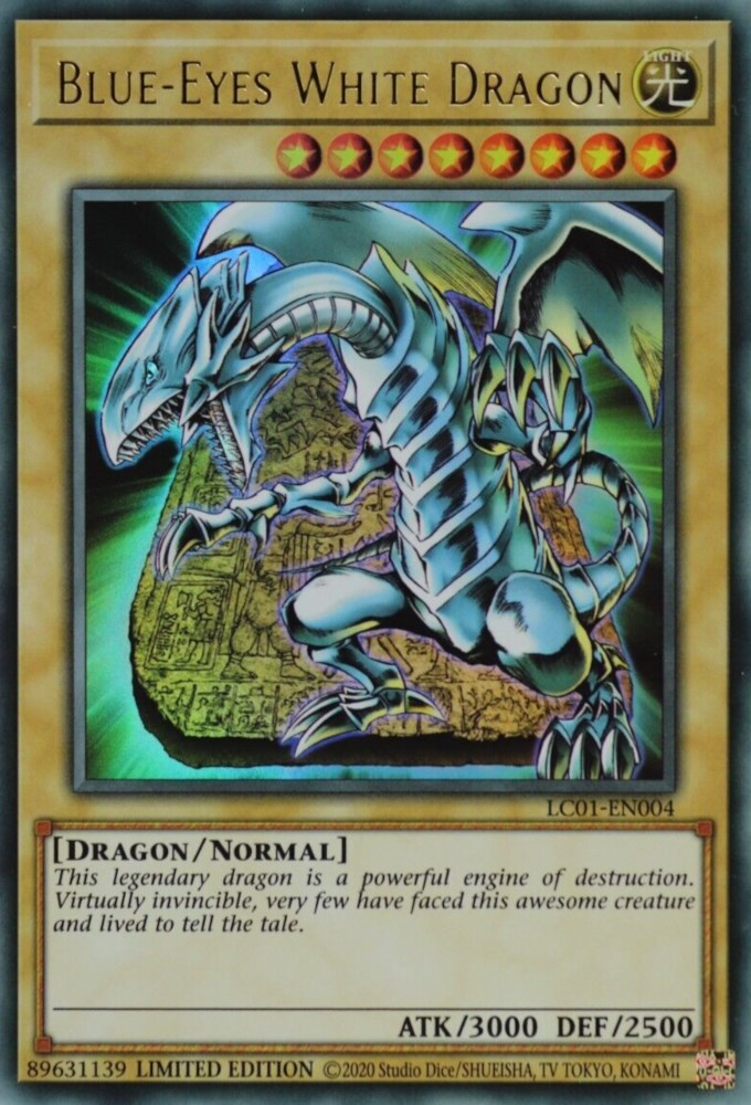 Blue-Eyes White Dragon (25th Anniversary) [LC01-EN004] Ultra Rare | Shuffle n Cut Hobbies & Games