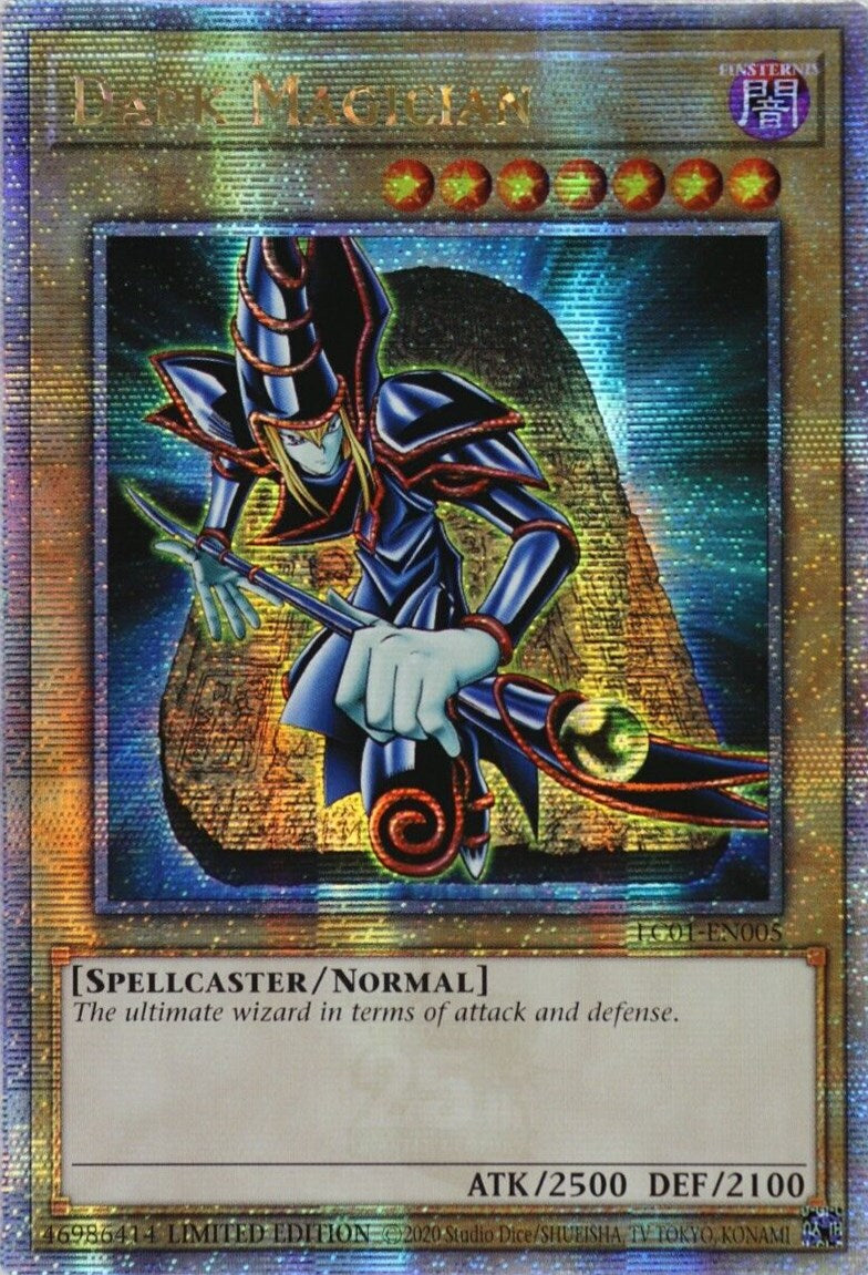 Dark Magician (25th Anniversary) [LC01-EN005] Quarter Century Secret Rare | Shuffle n Cut Hobbies & Games