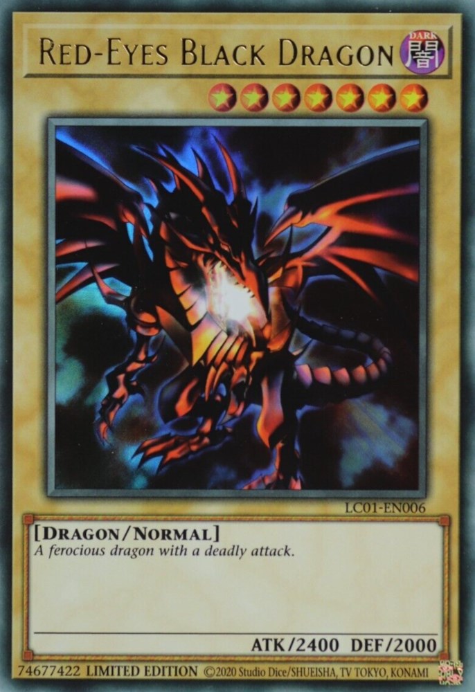 Red-Eyes Black Dragon (25th Anniversary) [LC01-EN006] Ultra Rare | Shuffle n Cut Hobbies & Games