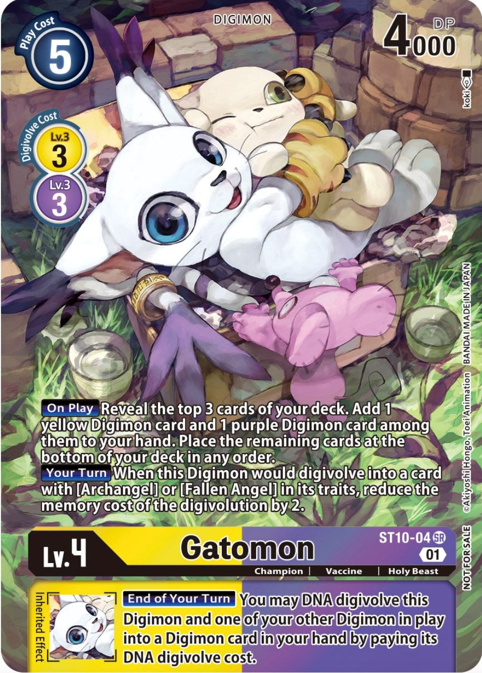 Gatomon [ST10-04] (Official Tournament Pack Vol.9) [Starter Deck: Parallel World Tactician Promos] | Shuffle n Cut Hobbies & Games