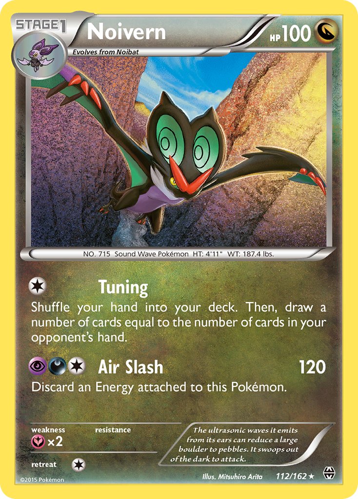 Noivern (112/162) (Theme Deck Exclusive) [XY: BREAKthrough] | Shuffle n Cut Hobbies & Games