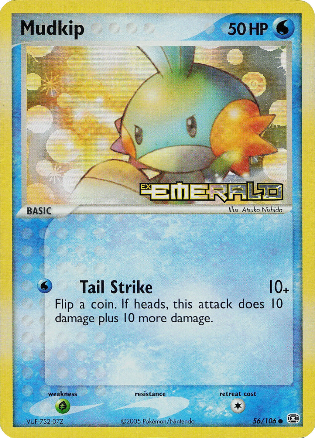 Mudkip (56/106) (Stamped) [EX: Emerald] | Shuffle n Cut Hobbies & Games