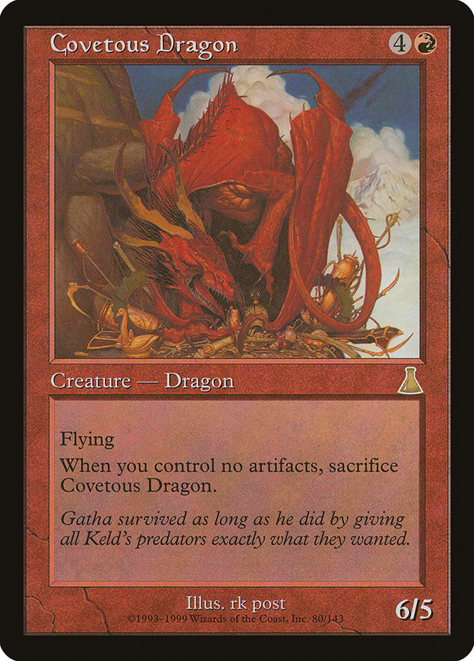 Covetous Dragon [Urza's Destiny] | Shuffle n Cut Hobbies & Games