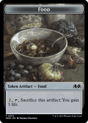 Elemental // Food (0013) Double-Sided Token [Wilds of Eldraine Tokens] | Shuffle n Cut Hobbies & Games