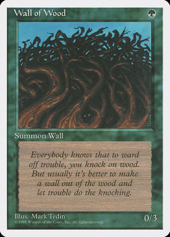 Wall of Wood [Fourth Edition] | Shuffle n Cut Hobbies & Games