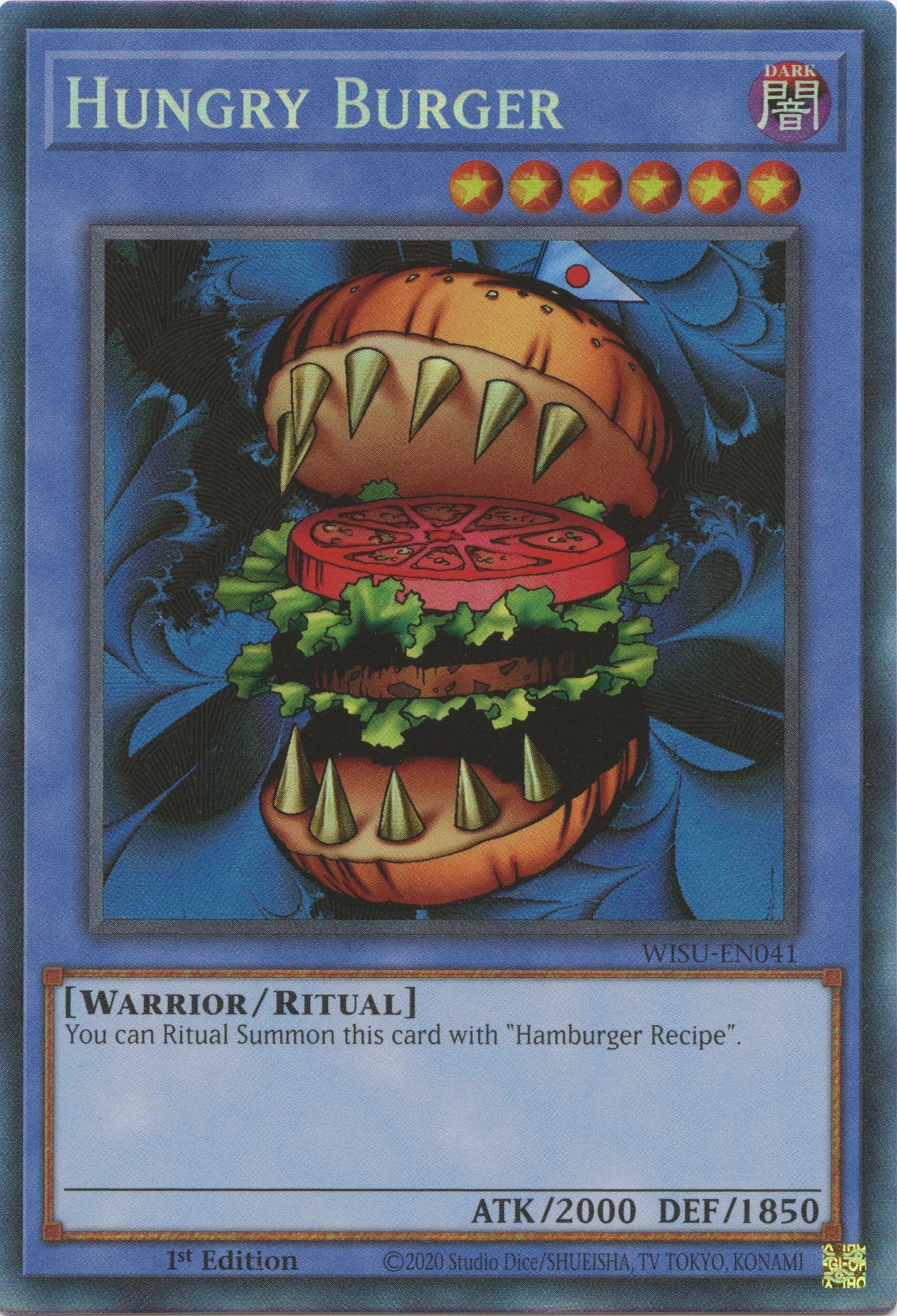 Hungry Burger [WISU-EN041] Collector's Rare | Shuffle n Cut Hobbies & Games