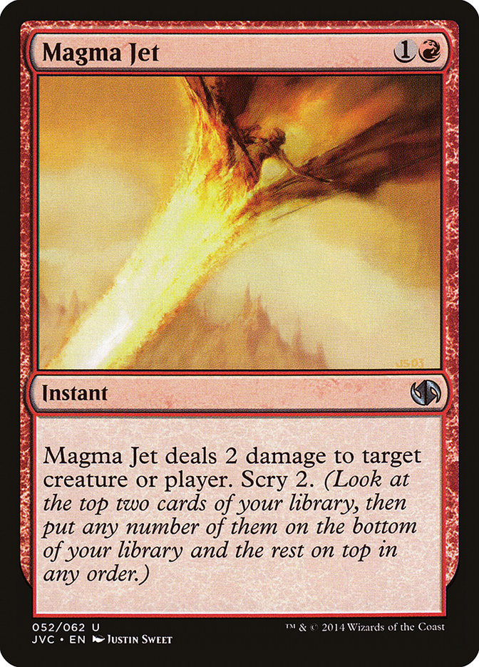 Magma Jet [Duel Decks Anthology] | Shuffle n Cut Hobbies & Games