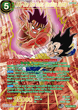 Kaio-Ken Son Goku, Decisive Battle (SPR) (BT15-066) [Saiyan Showdown] | Shuffle n Cut Hobbies & Games