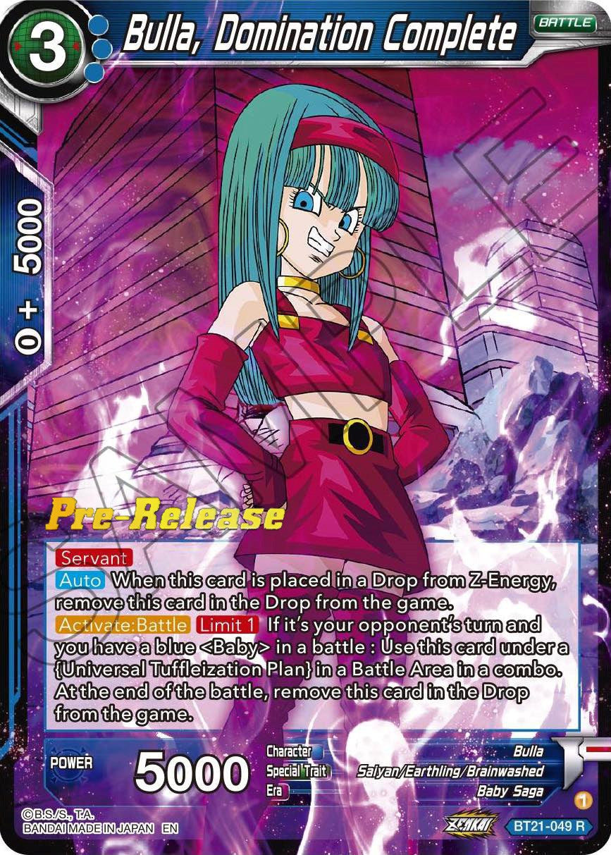 Bulla, Domination Complete (BT21-049) [Wild Resurgence Pre-Release Cards] | Shuffle n Cut Hobbies & Games