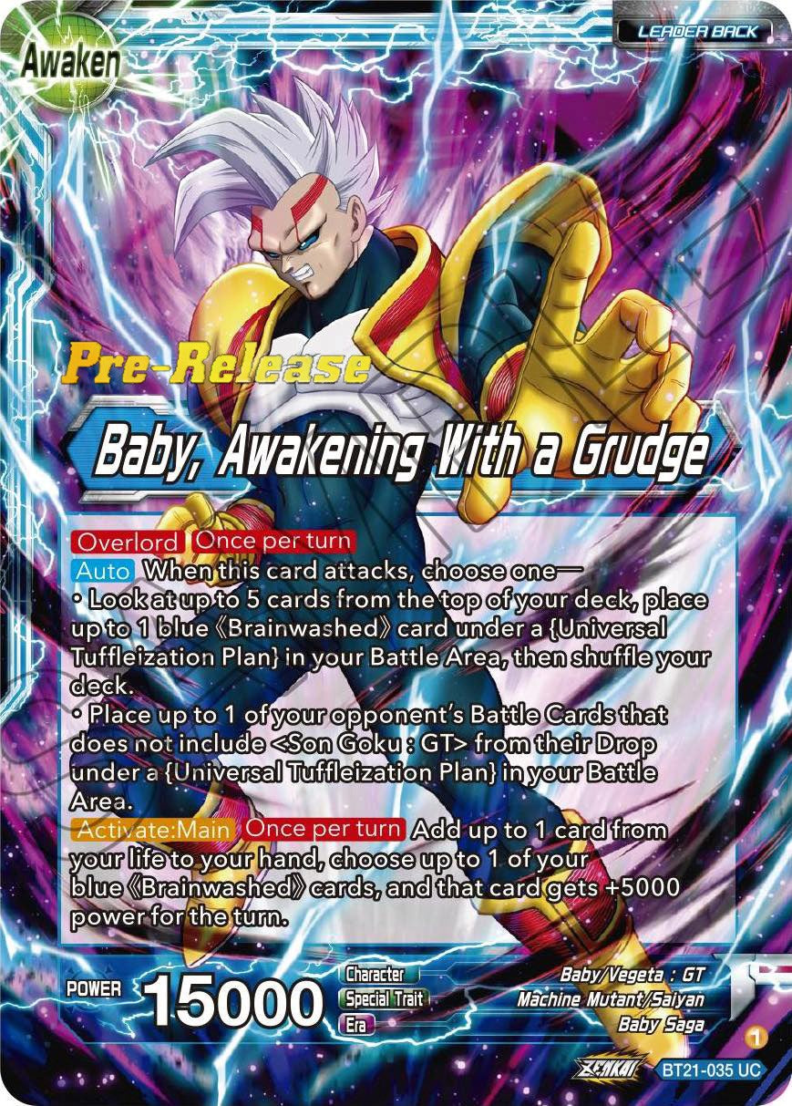 Baby // Baby, Awakening With a Grudge (BT21-035) [Wild Resurgence Pre-Release Cards] | Shuffle n Cut Hobbies & Games