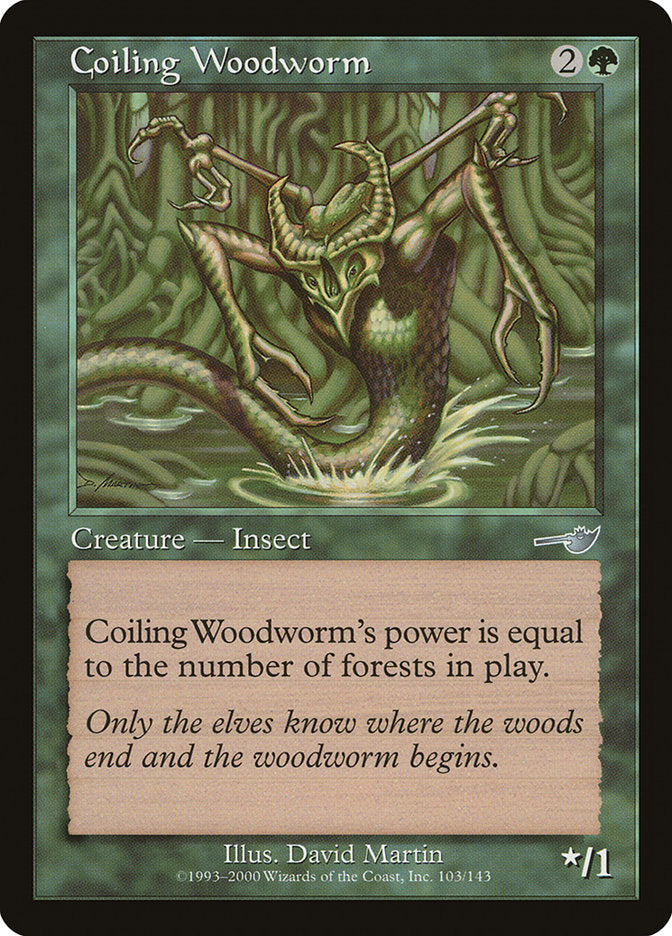 Coiling Woodworm [Nemesis] | Shuffle n Cut Hobbies & Games