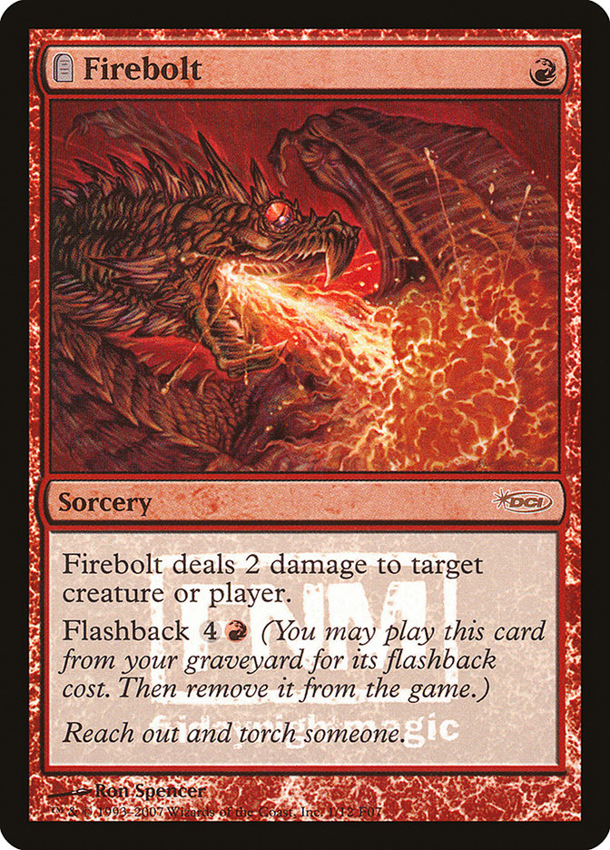 Firebolt [Friday Night Magic 2007] | Shuffle n Cut Hobbies & Games