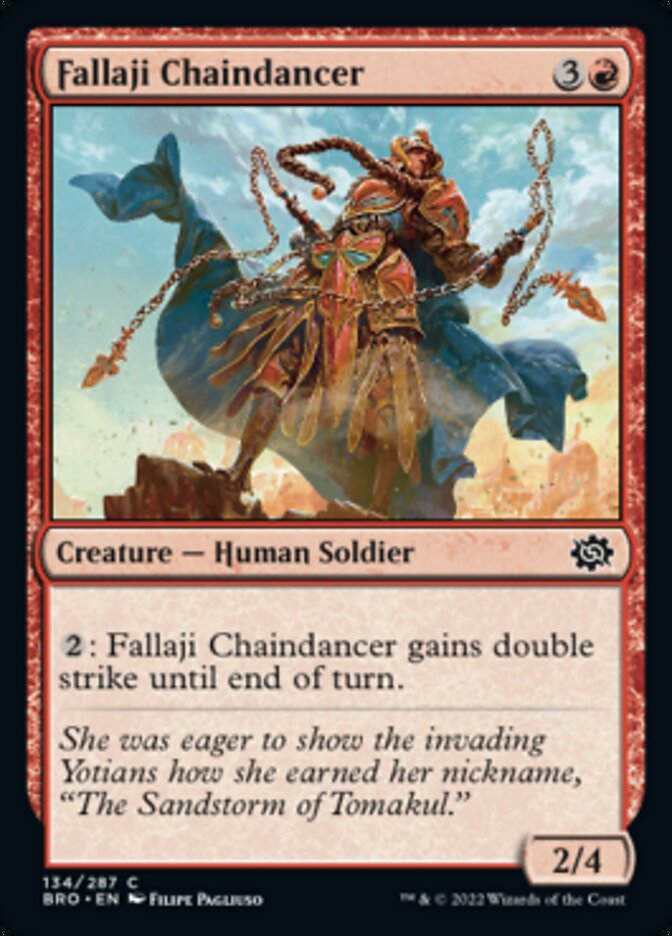 Fallaji Chaindancer [The Brothers' War] | Shuffle n Cut Hobbies & Games