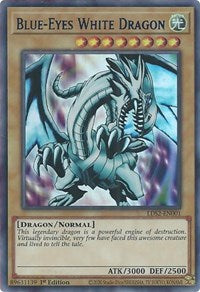 Blue-Eyes White Dragon (Blue) [LDS2-EN001] Ultra Rare | Shuffle n Cut Hobbies & Games