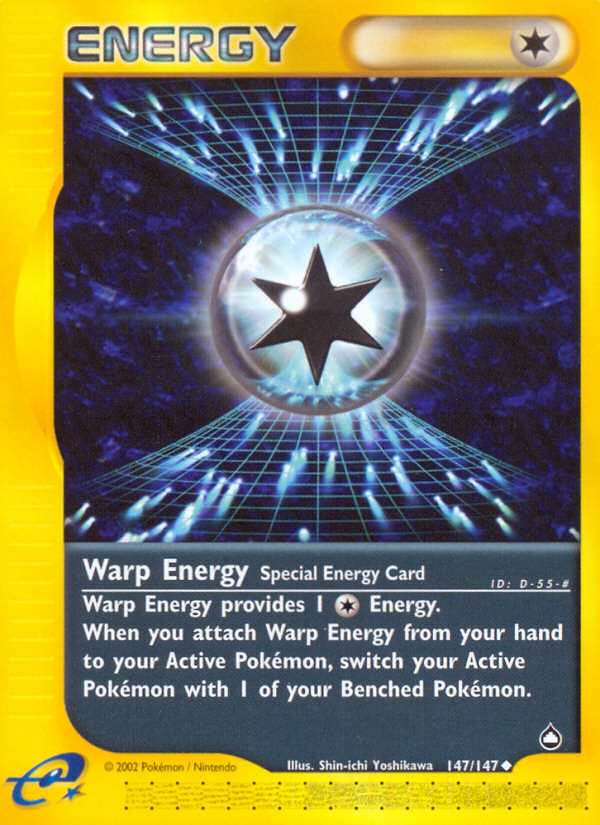 Warp Energy (147/147) [Aquapolis] | Shuffle n Cut Hobbies & Games