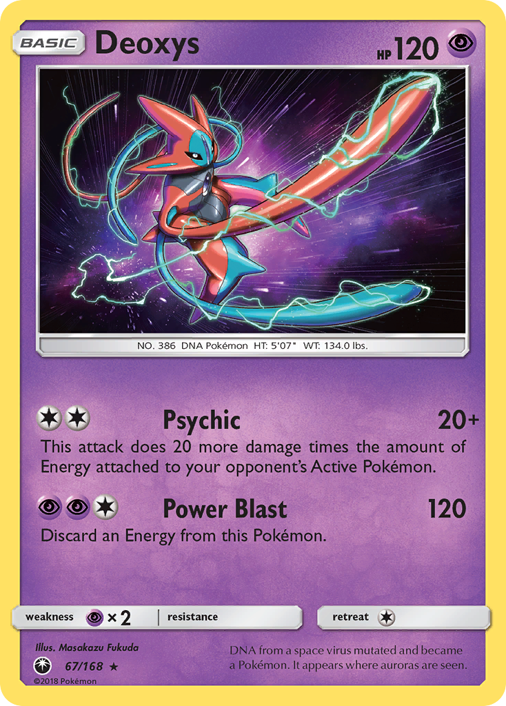 Deoxys (67/168) [Sun & Moon: Celestial Storm] | Shuffle n Cut Hobbies & Games