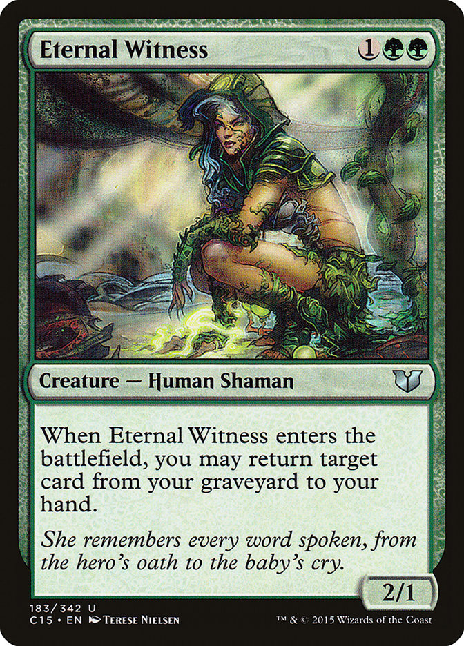 Eternal Witness [Commander 2015] | Shuffle n Cut Hobbies & Games