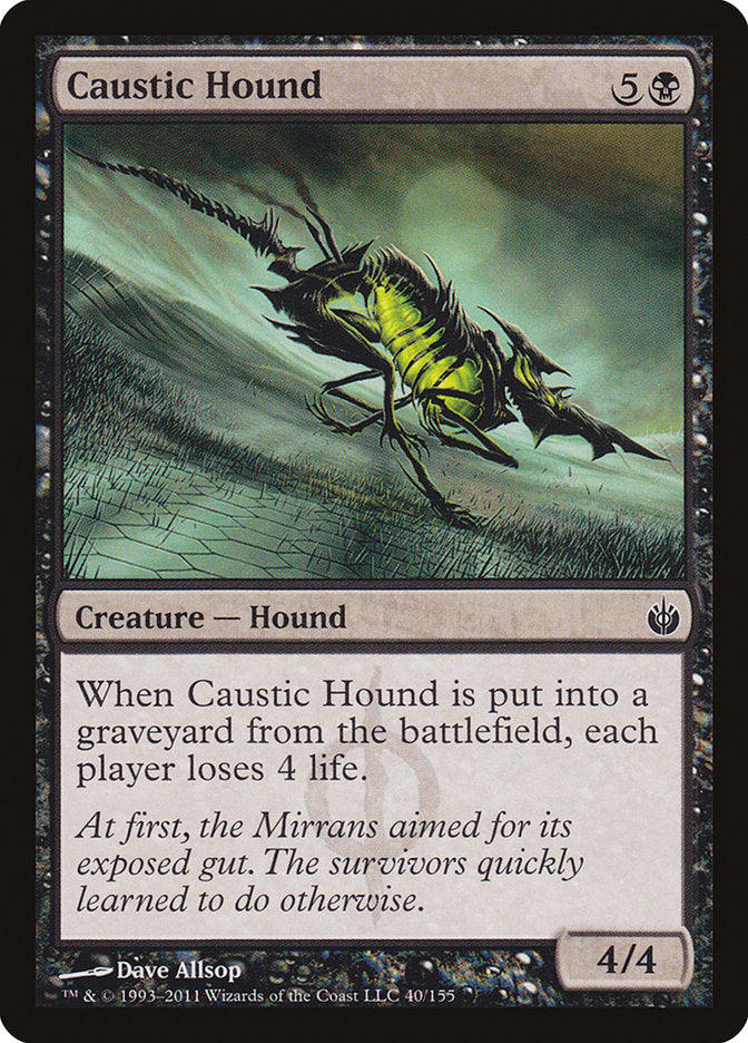 Caustic Hound [Mirrodin Besieged] | Shuffle n Cut Hobbies & Games