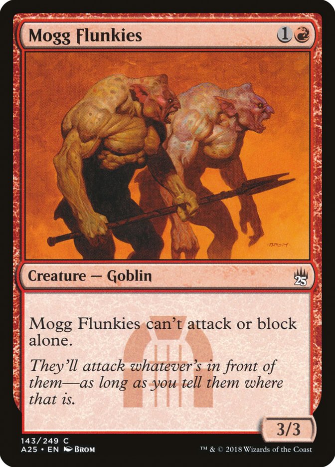 Mogg Flunkies [Masters 25] | Shuffle n Cut Hobbies & Games