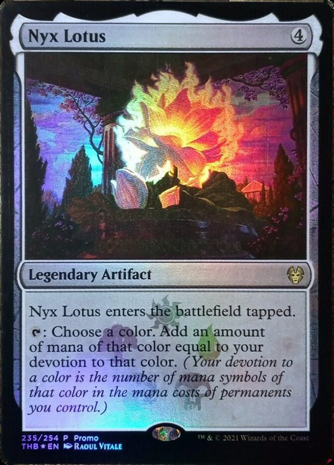 Nyx Lotus [Resale Promos] | Shuffle n Cut Hobbies & Games