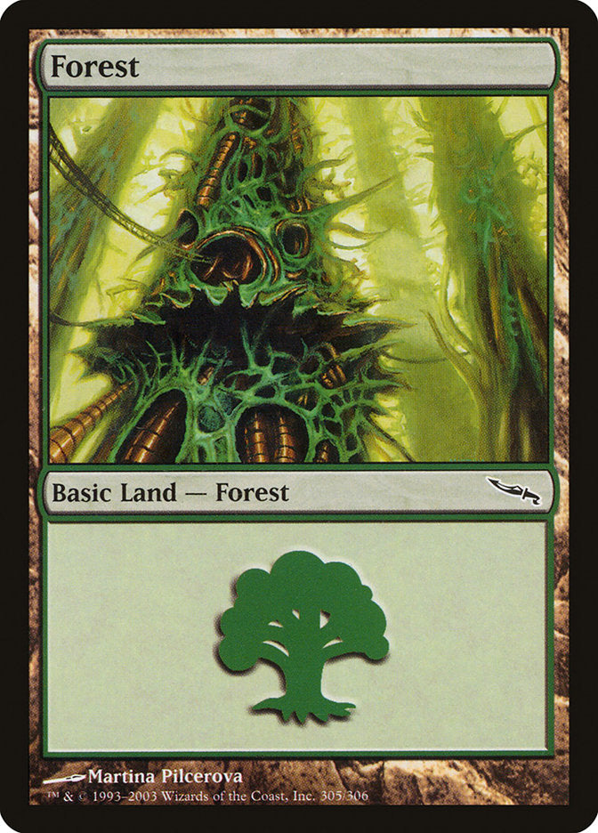 Forest (305) [Mirrodin] | Shuffle n Cut Hobbies & Games