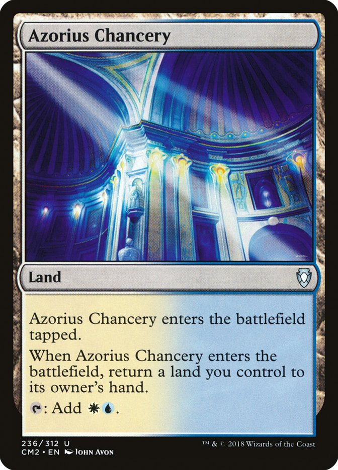 Azorius Chancery [Commander Anthology Volume II] | Shuffle n Cut Hobbies & Games