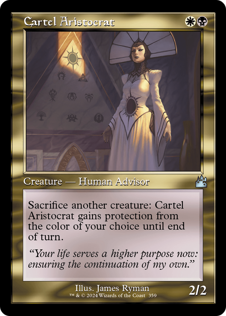 Cartel Aristocrat (Retro Frame) [Ravnica Remastered] | Shuffle n Cut Hobbies & Games