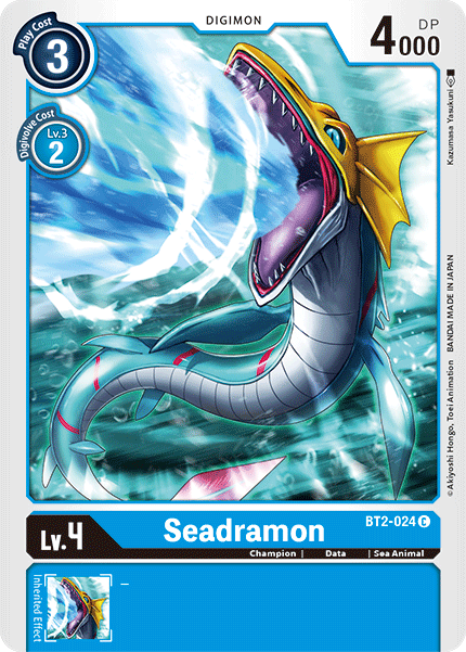 Seadramon [BT2-024] [Release Special Booster Ver.1.5] | Shuffle n Cut Hobbies & Games