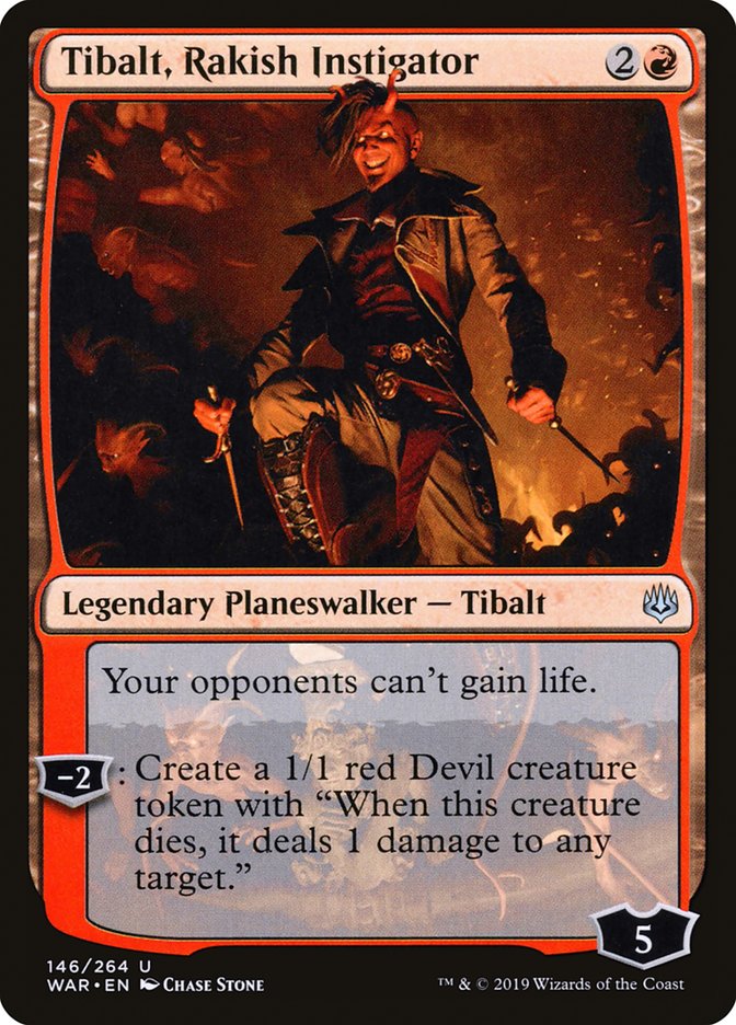 Tibalt, Rakish Instigator [War of the Spark] | Shuffle n Cut Hobbies & Games
