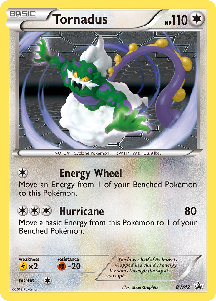 Tornadus (BW42) [Black & White: Black Star Promos] | Shuffle n Cut Hobbies & Games