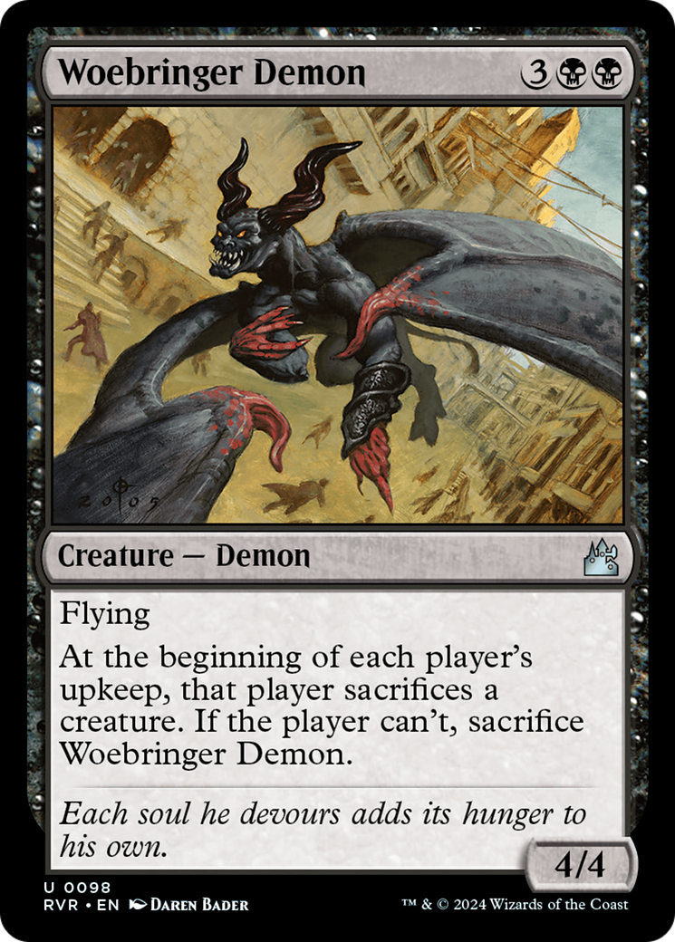 Woebringer Demon [Ravnica Remastered] | Shuffle n Cut Hobbies & Games