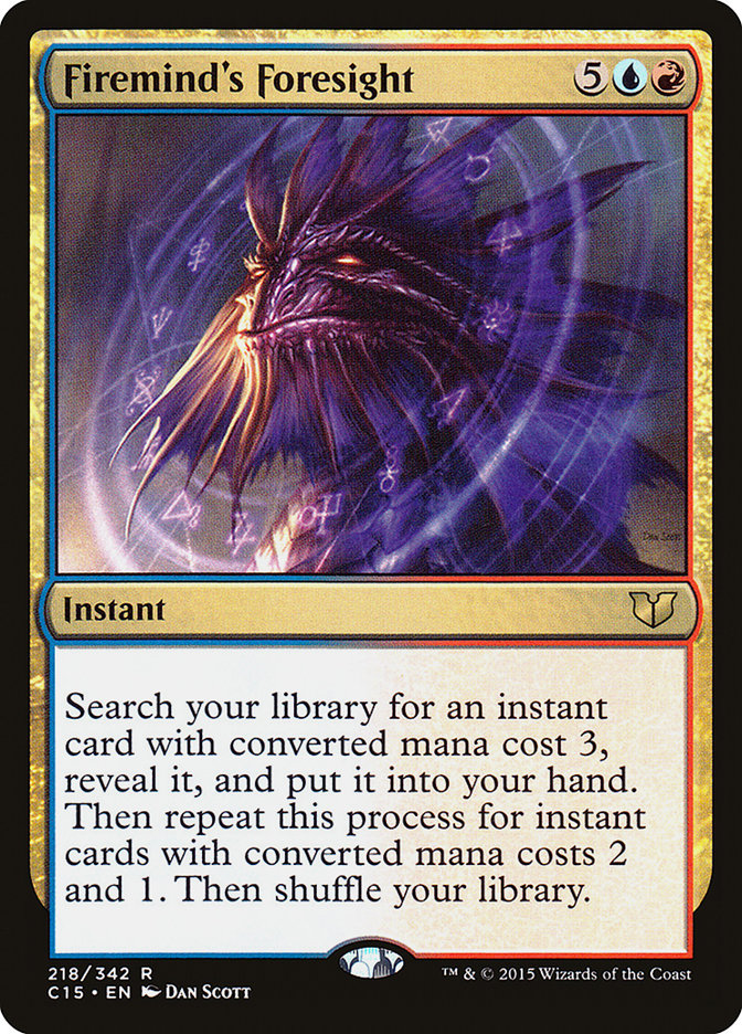 Firemind's Foresight [Commander 2015] | Shuffle n Cut Hobbies & Games