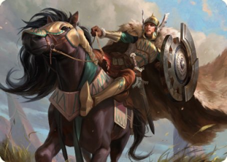 Knight of Dawn's Light Art Card [Dominaria United Art Series] | Shuffle n Cut Hobbies & Games