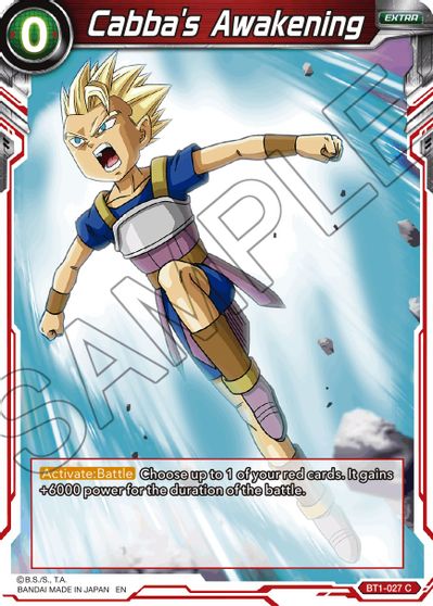 Cabba's Awakening (Reprint) (BT1-027) [Battle Evolution Booster] | Shuffle n Cut Hobbies & Games