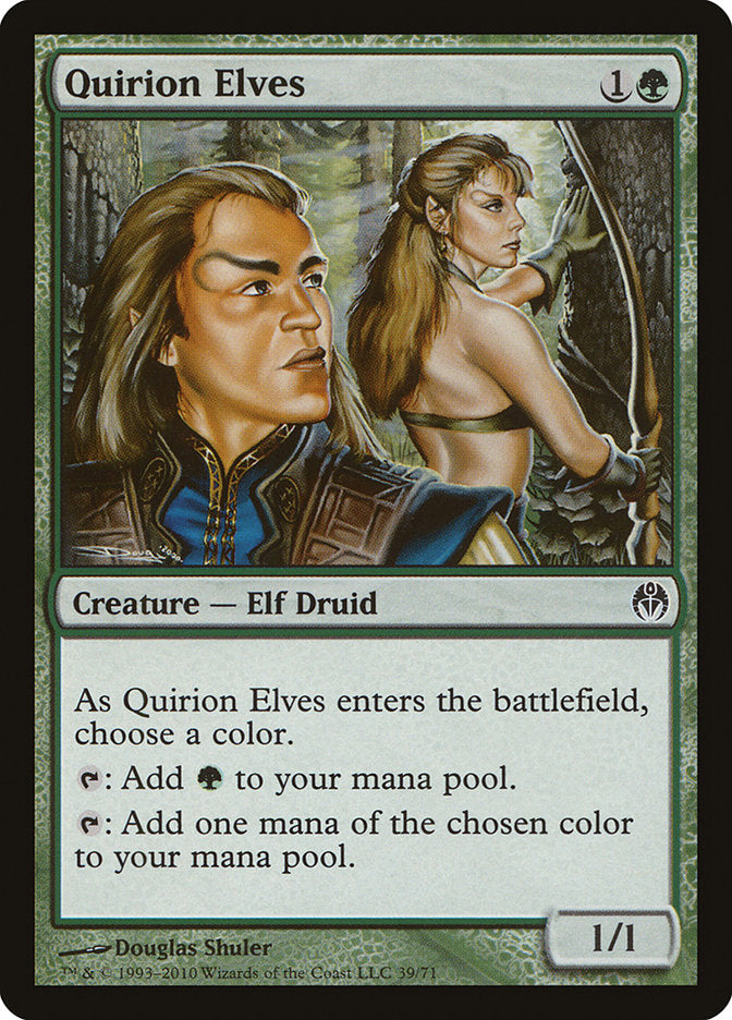 Quirion Elves [Duel Decks: Phyrexia vs. the Coalition] | Shuffle n Cut Hobbies & Games