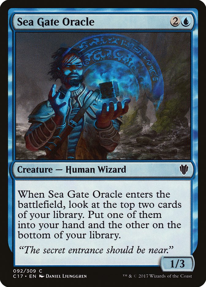 Sea Gate Oracle [Commander 2017] | Shuffle n Cut Hobbies & Games