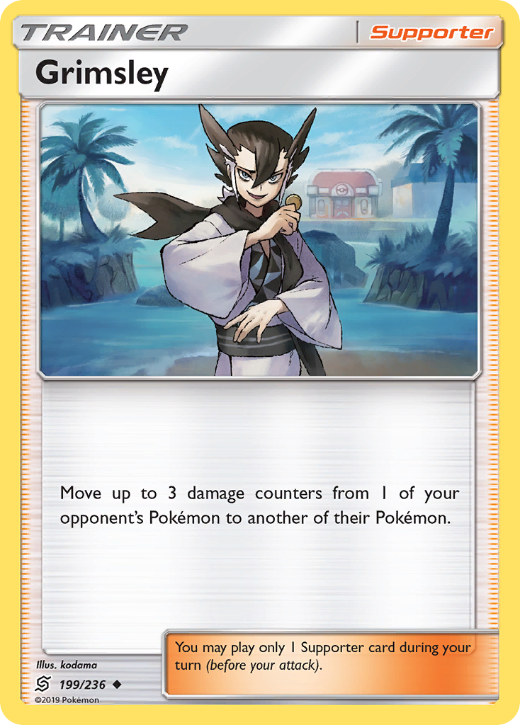 Grimsley (199/236) [Sun & Moon: Unified Minds] | Shuffle n Cut Hobbies & Games