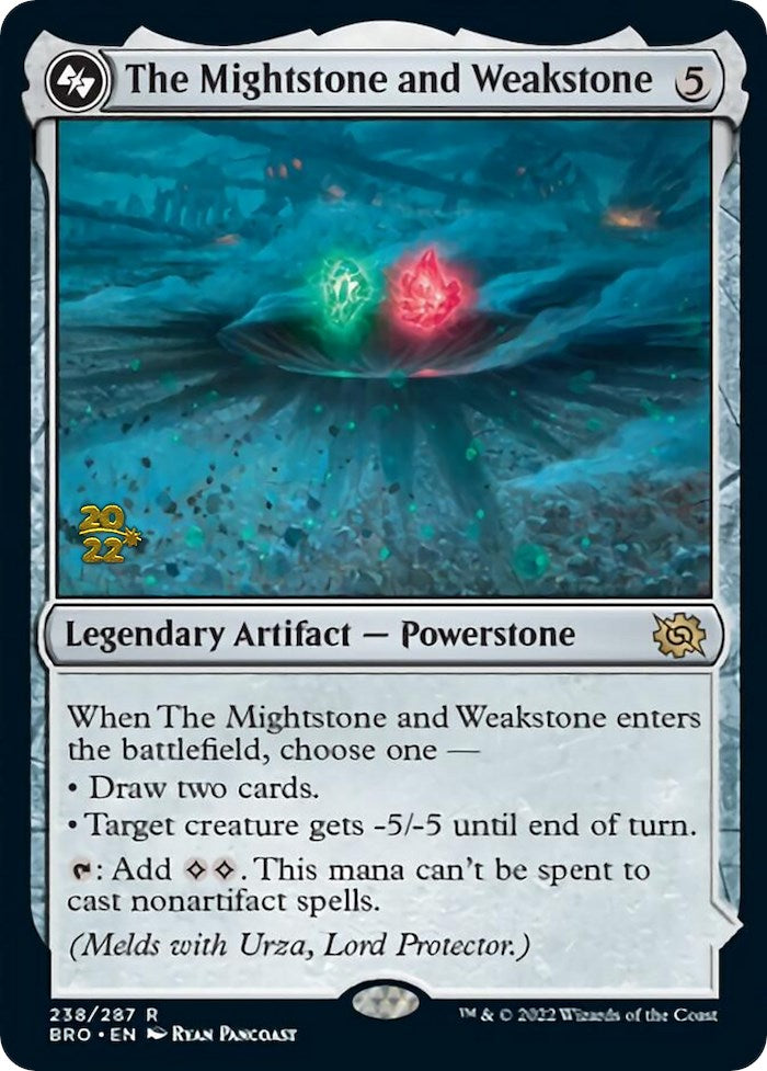 The Mightstone and Weakstone [The Brothers' War Prerelease Promos] | Shuffle n Cut Hobbies & Games