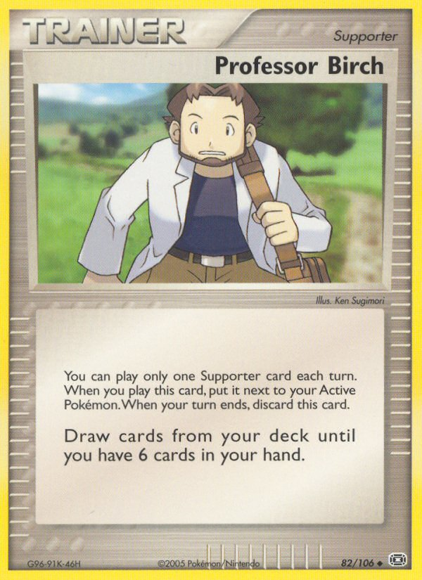 Professor Birch (82/106) [EX: Emerald] | Shuffle n Cut Hobbies & Games