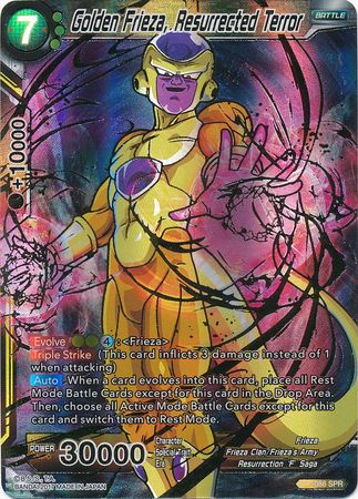 Golden Frieza, Resurrected Terror (SPR) [BT1-086] | Shuffle n Cut Hobbies & Games