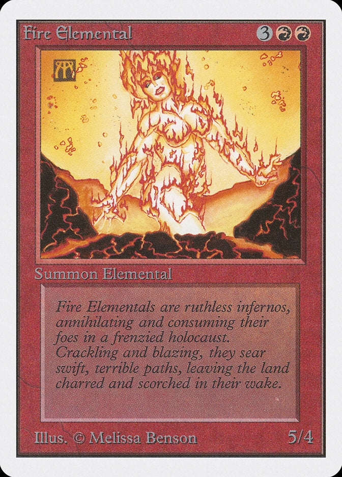 Fire Elemental [Unlimited Edition] | Shuffle n Cut Hobbies & Games