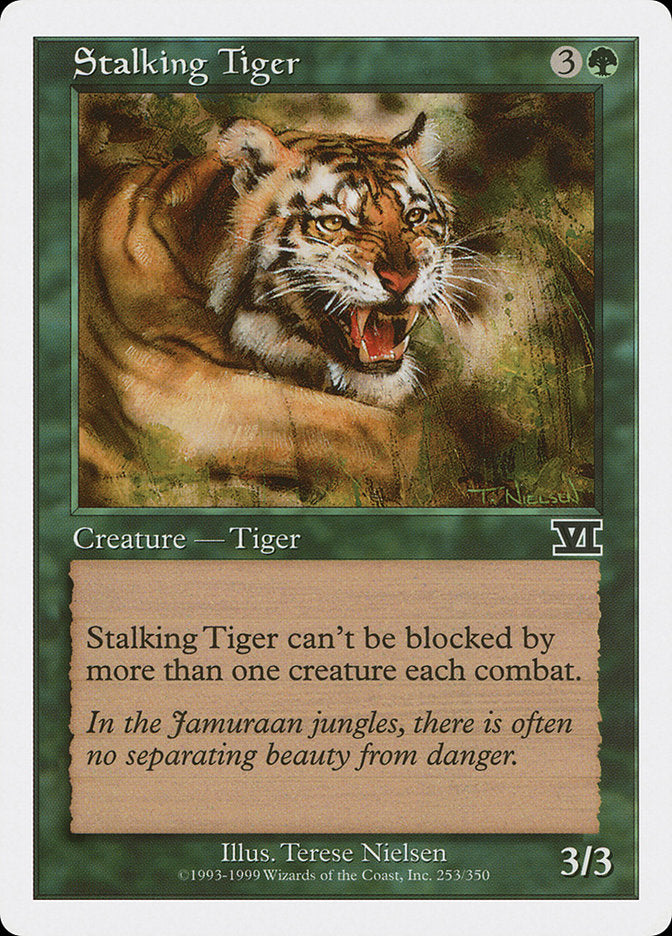 Stalking Tiger [Classic Sixth Edition] | Shuffle n Cut Hobbies & Games